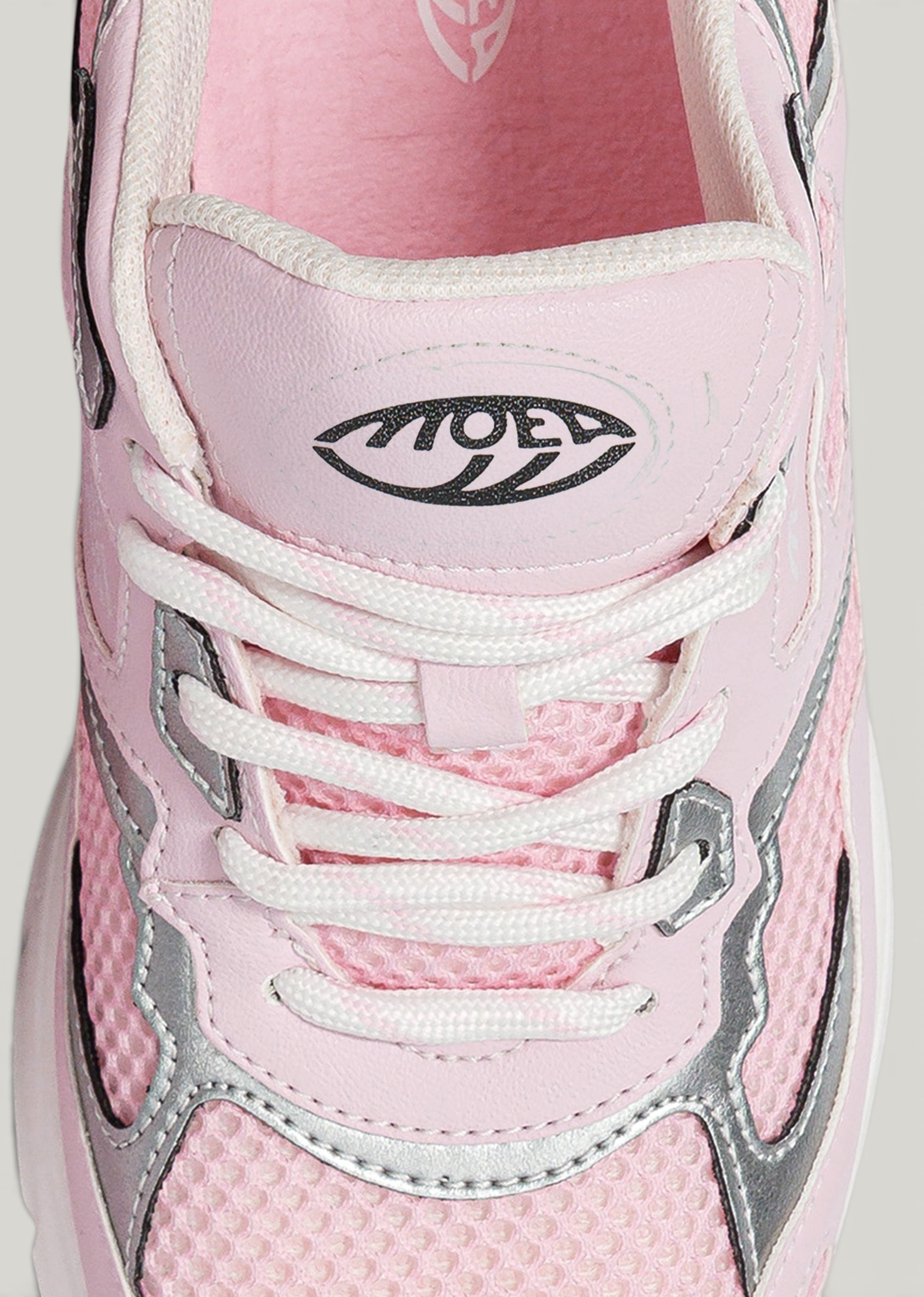 Baskets vegan | rose "Rush - pink & silver - corn", Moea, photo 4
