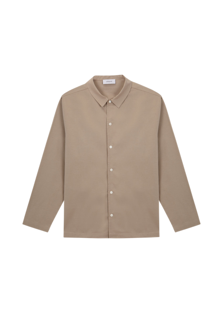 Veste en coton biologique | beige "smart jacket cotton b - taupe"