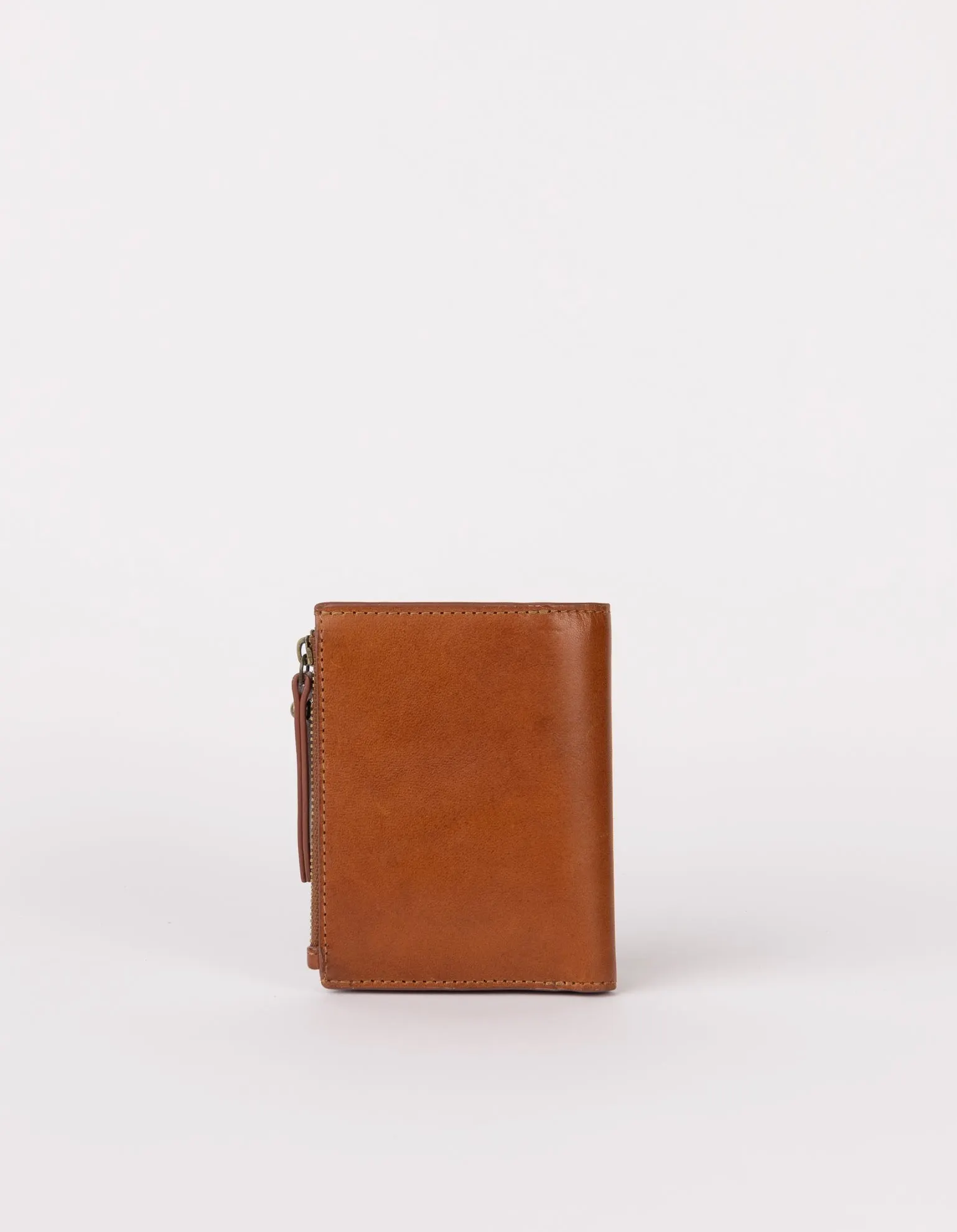 Portefeuille en cuir certifié | marron "jamie wallet - cognac classic leather ", O My Bag, photo 3