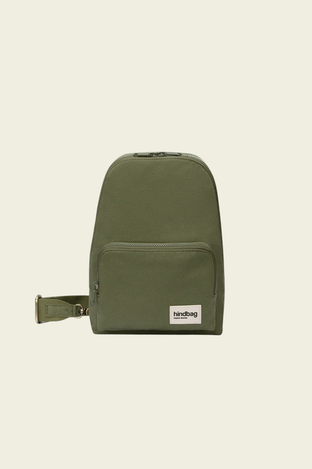 Sac bandoulière Sling bag en coton bio | olive "felix olive" - olive