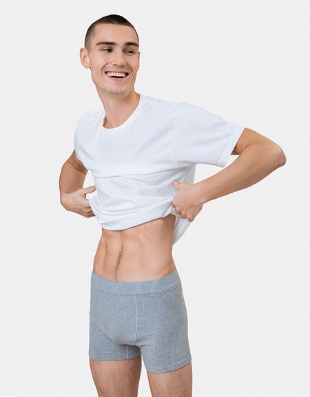 Boxer uni  en coton bio | vert "hunter green", Colorful Standard, photo 2