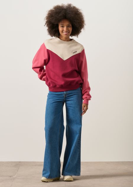 Sweatshirt aus Bio-Baumwolle | mehrfarbig "max", Perpète, Foto 3