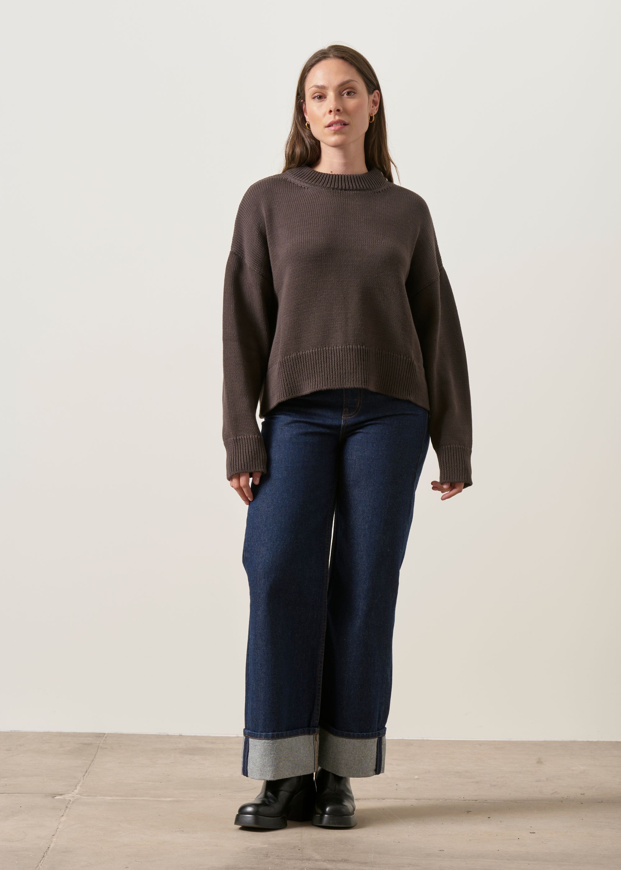 Pullover aus Bio-Baumwolle | braun "Yagmur - zartbitter", Jan'n June, Foto 5