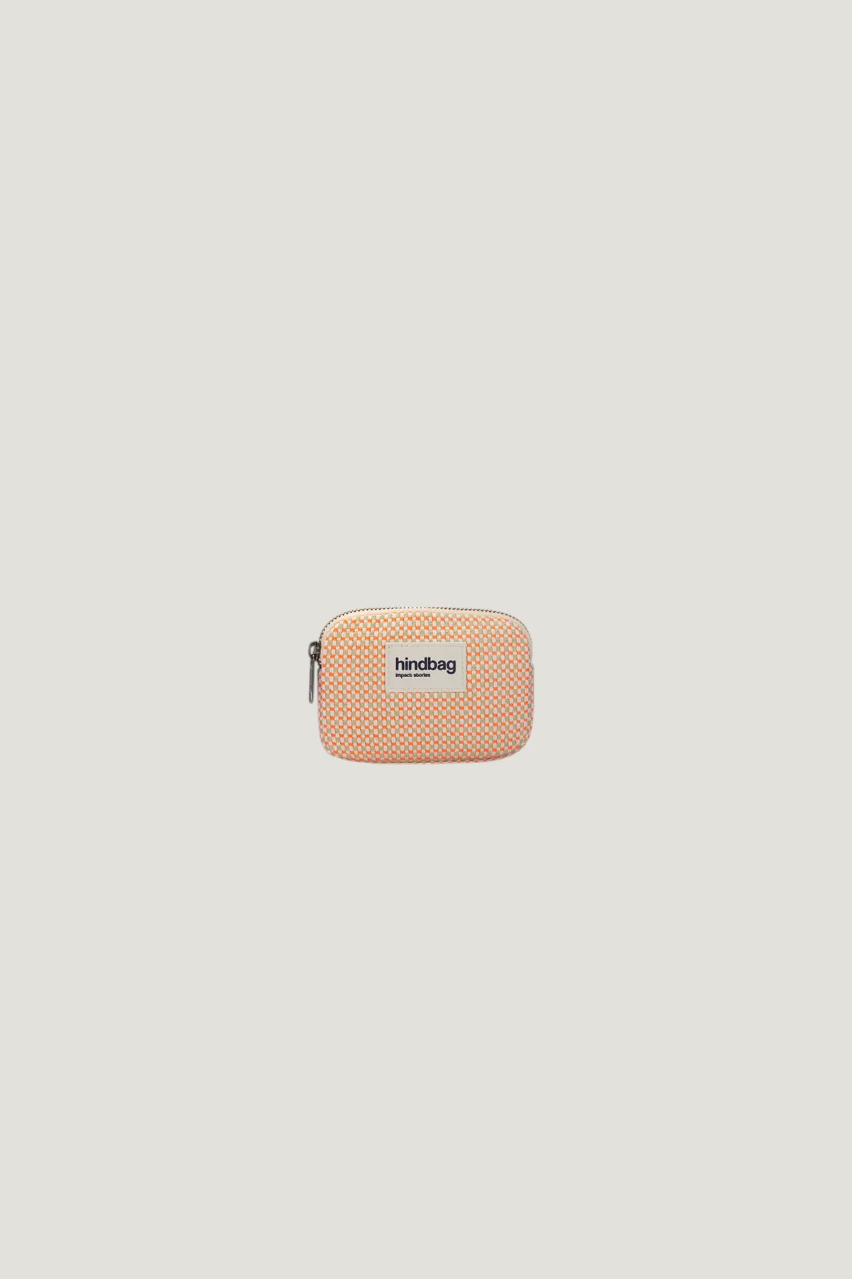 Porte-monnaie en coton bio | tressage corail "lili tressage corail", Hindbag, photo 1