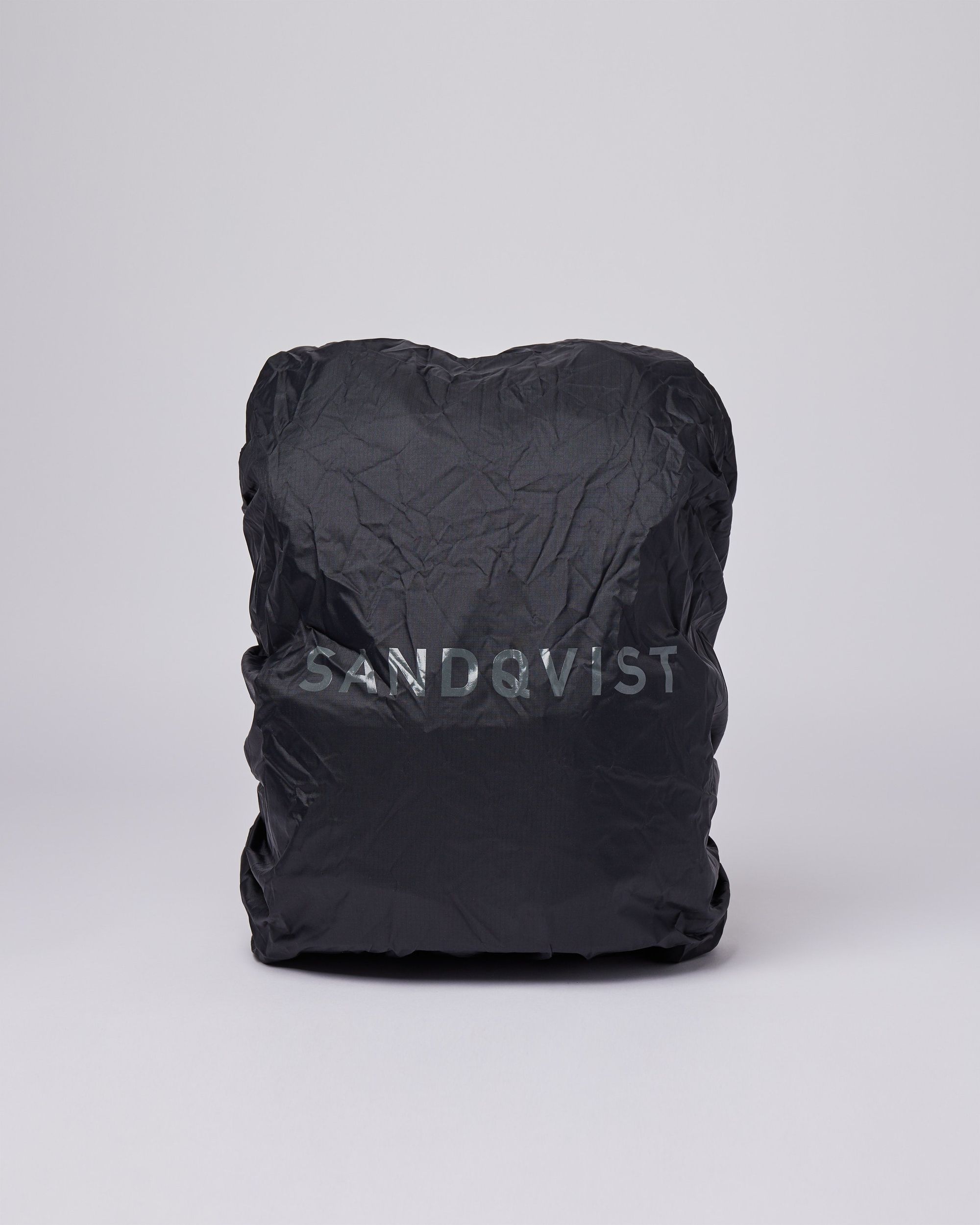 Housse imperméable pour sac en recyclé | noir "bergen black", Sandqvist, photo 1