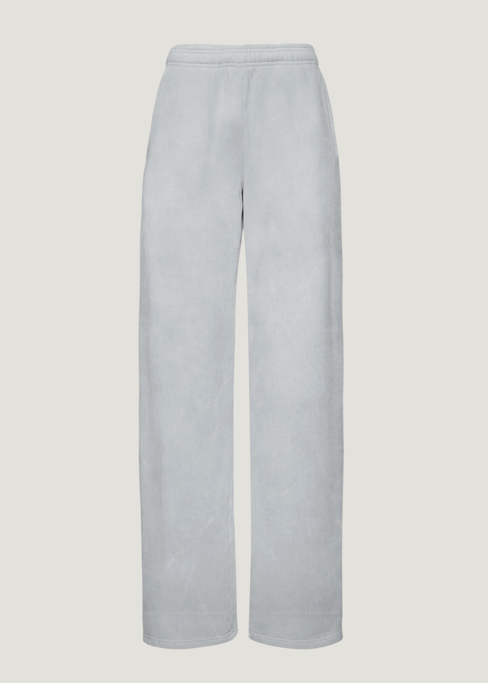 Weite Jogginghose aus Bio-Baumwolle | Hellgrau "organic straight leg sweatpants - faded grey", Colorful Standard, Foto 4