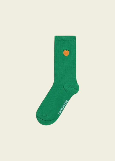 Chaussuettes en coton bio | vert  - Dedicated