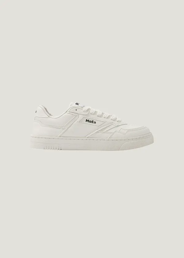 Baskets vegan | blanc "gen9 - corn pure white grained", Moea