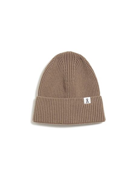 Bonnet camel en coton et laine bio - maax
