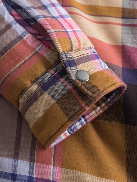 Steppjacke aus Bio-Baumwolle und recyceltem Material | Kariert "overshirt multi check", Knowledge Cotton Apparel, Foto 7