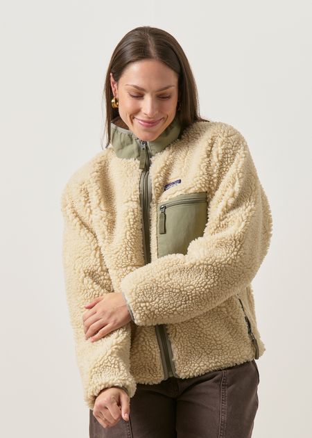 Veste polaire en matières recyclées | beige "classic retro-x jkt - dnri", Patagonia, photo 5