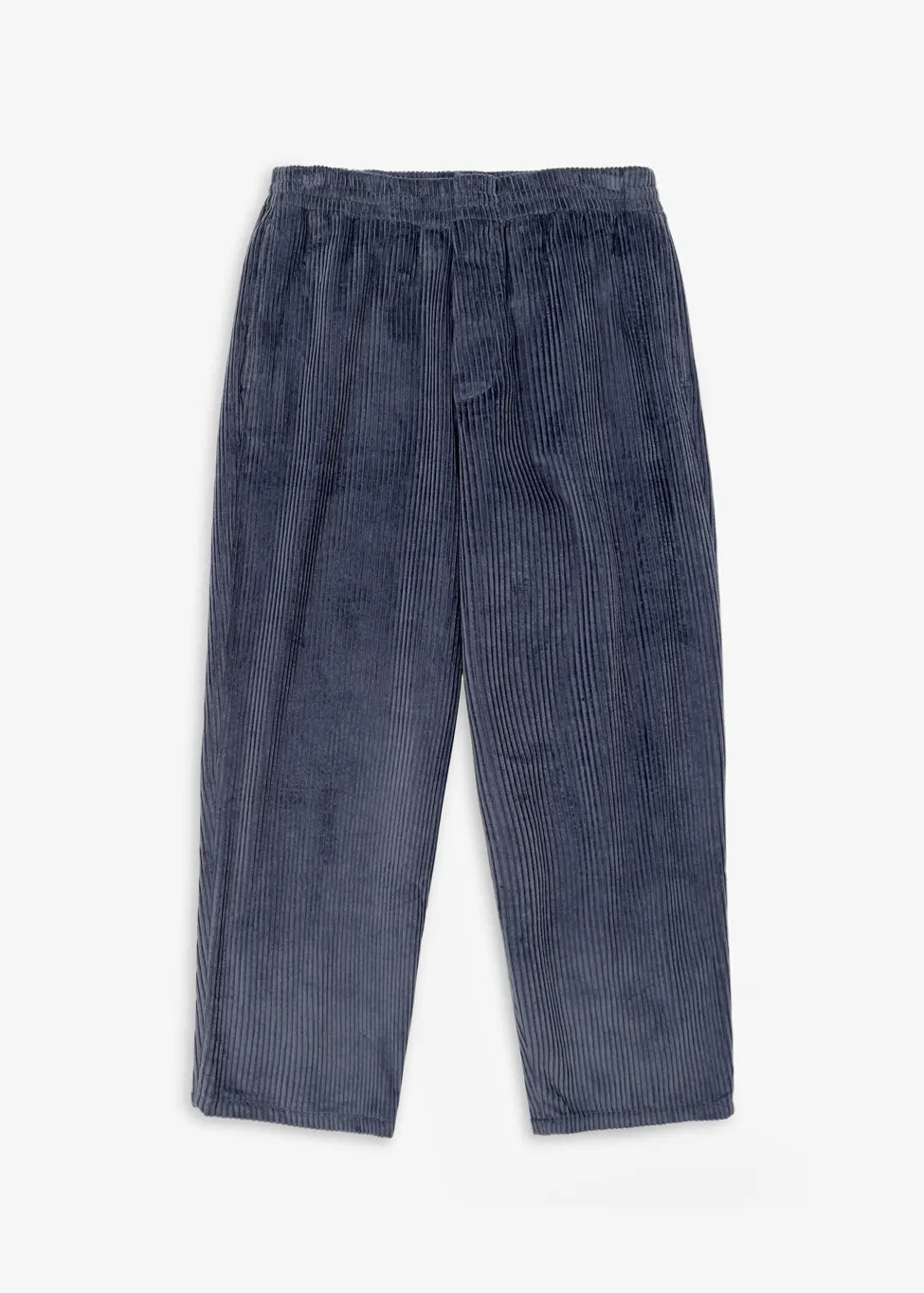 Pantalon ample velours en coton bio | bleu "Cord wide pant - ash blue", Rotholz, photo 6