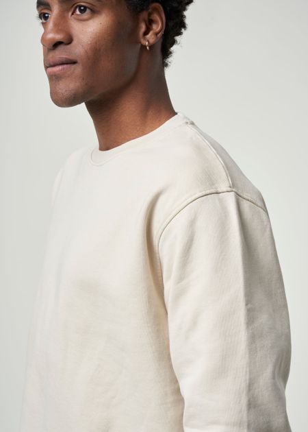 Sweat en coton bio | écru "ivory white", Colorful Standard, photo 3