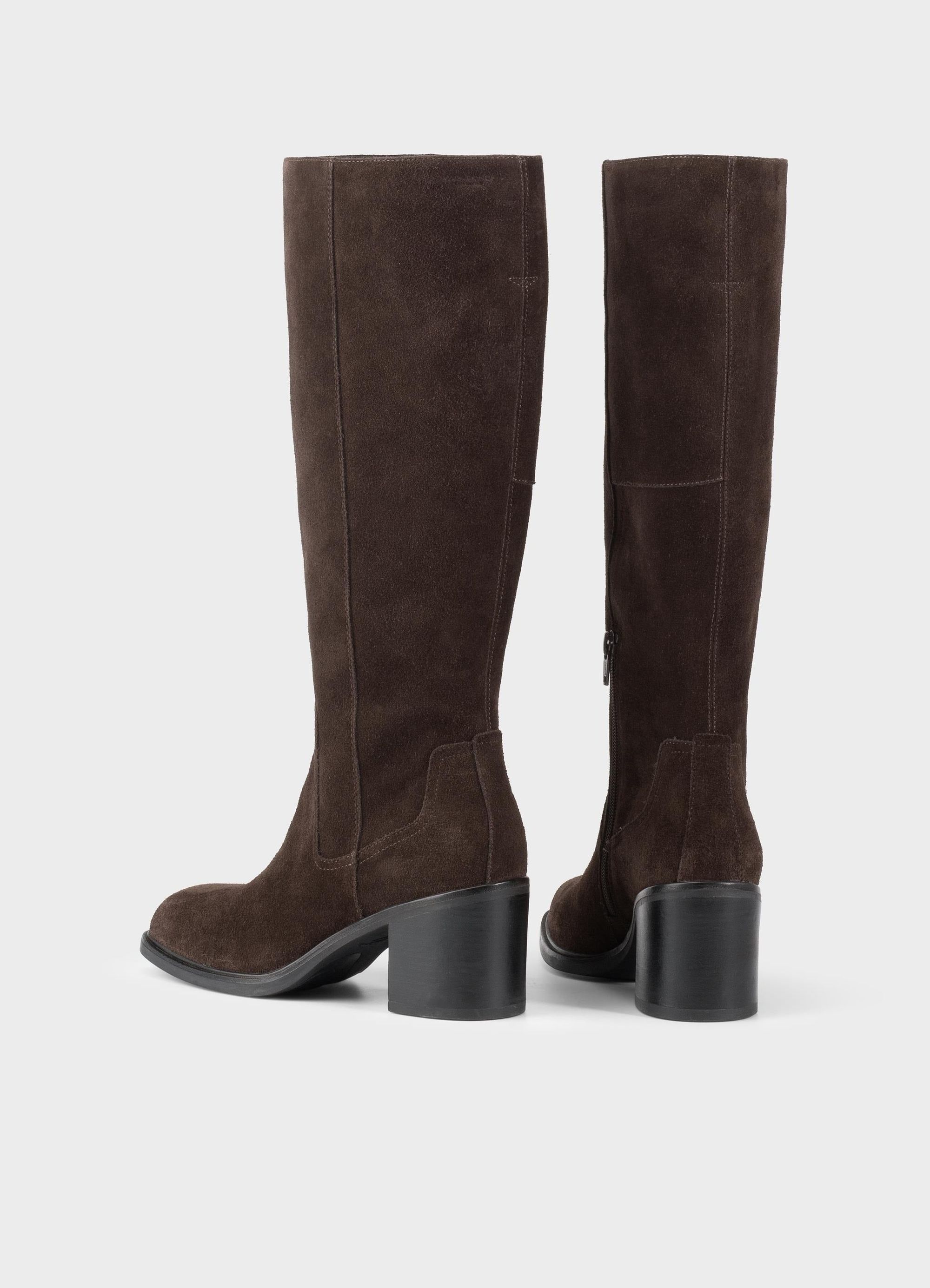 Hohe Stiefel aus zertifiziertem Leder | Braun Wildleder "meryl java", Vagabond, Foto 3