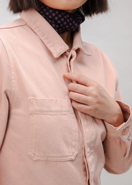 Overall aus Bio-Baumwolle | Rosa "cotton twill boiler suit rose - rose", Brava Fabrics, Foto 5