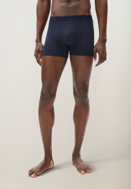 Boxer en tencel | marine "ricaard - night sky" - Armedangels