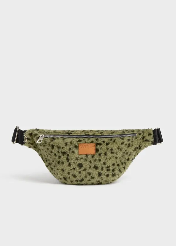 Sac banane matières recyclées | vert "olivia waistbag - olivia", Wouf