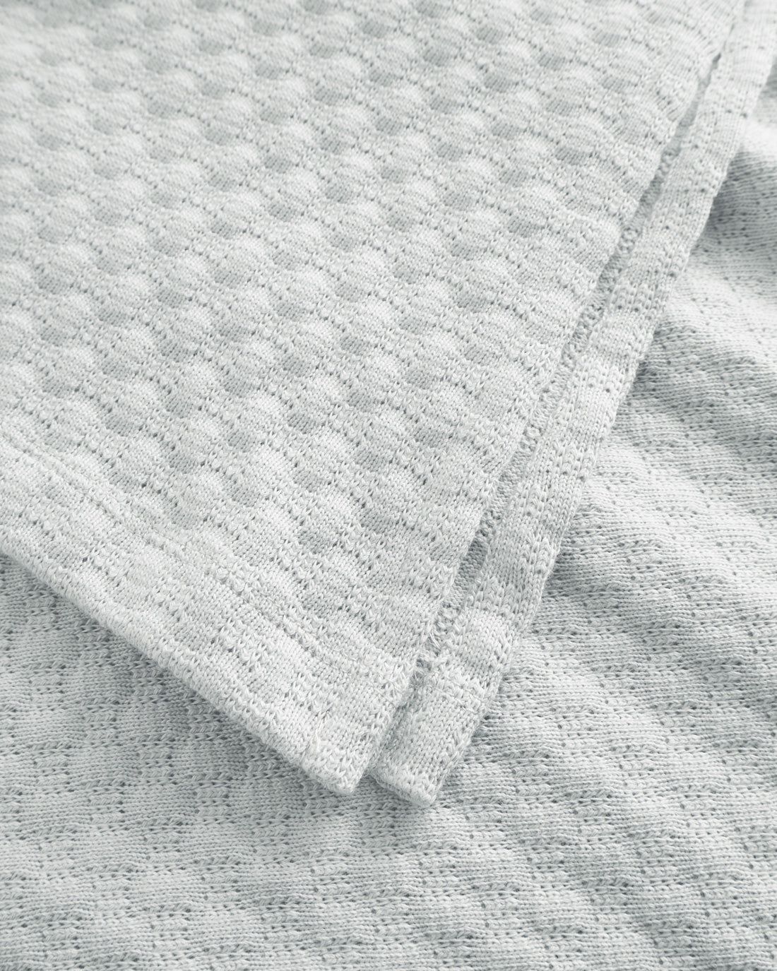 Robe midi en coton bio | bleu ciel "knit dress - moonlight grey", Rotholz, photo 7