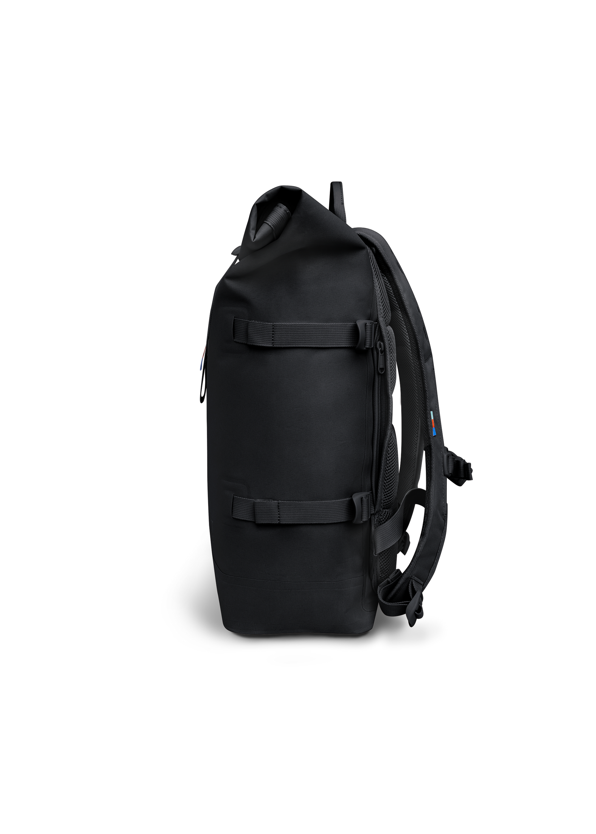 Sac à dos 31l en matière recyclée | black "rolltop 2.0 sea shepherd", Got Bag, photo 3