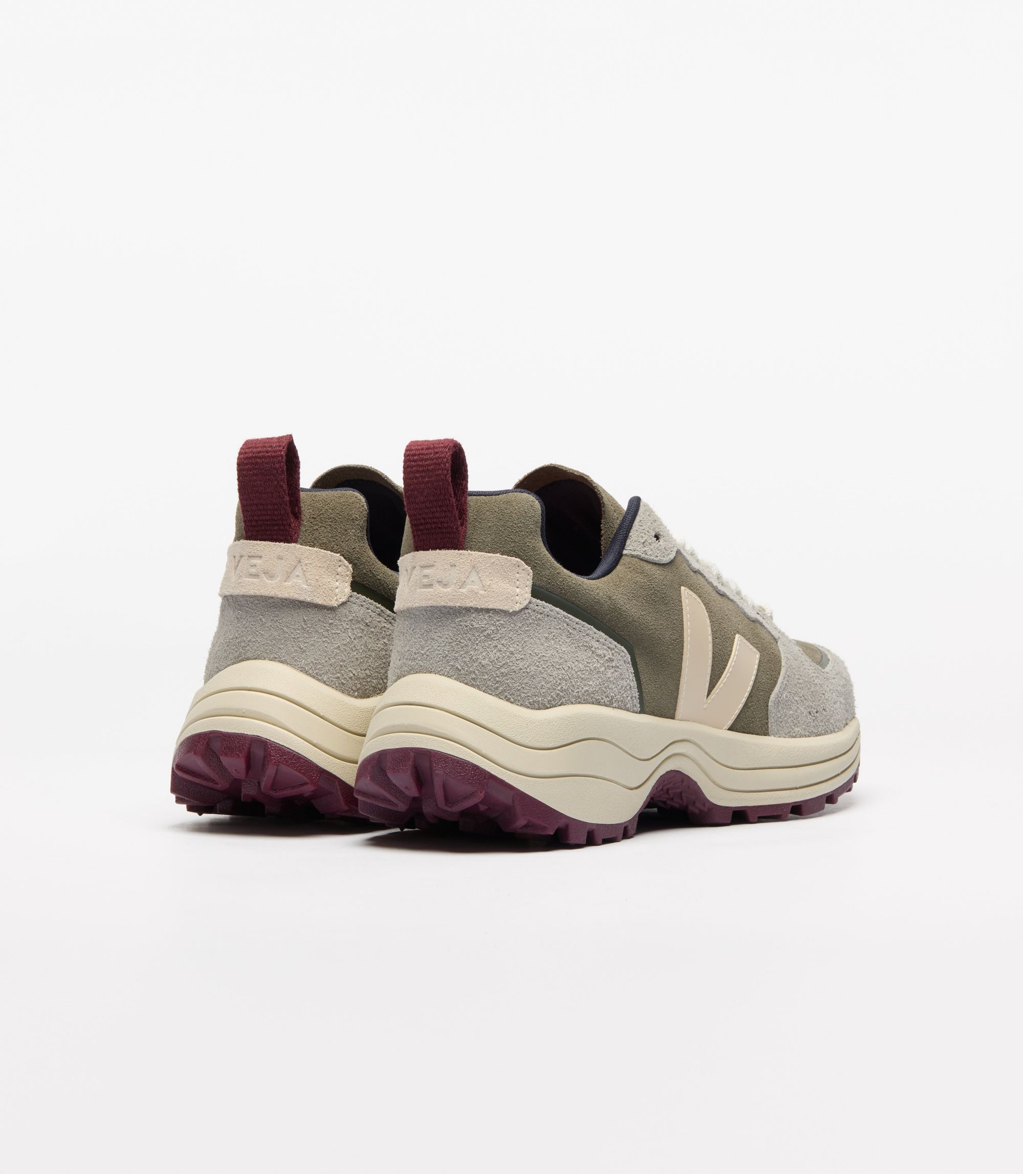 Baskets | vert "venturi ii - vc suede kaki sable", Veja, photo 3
