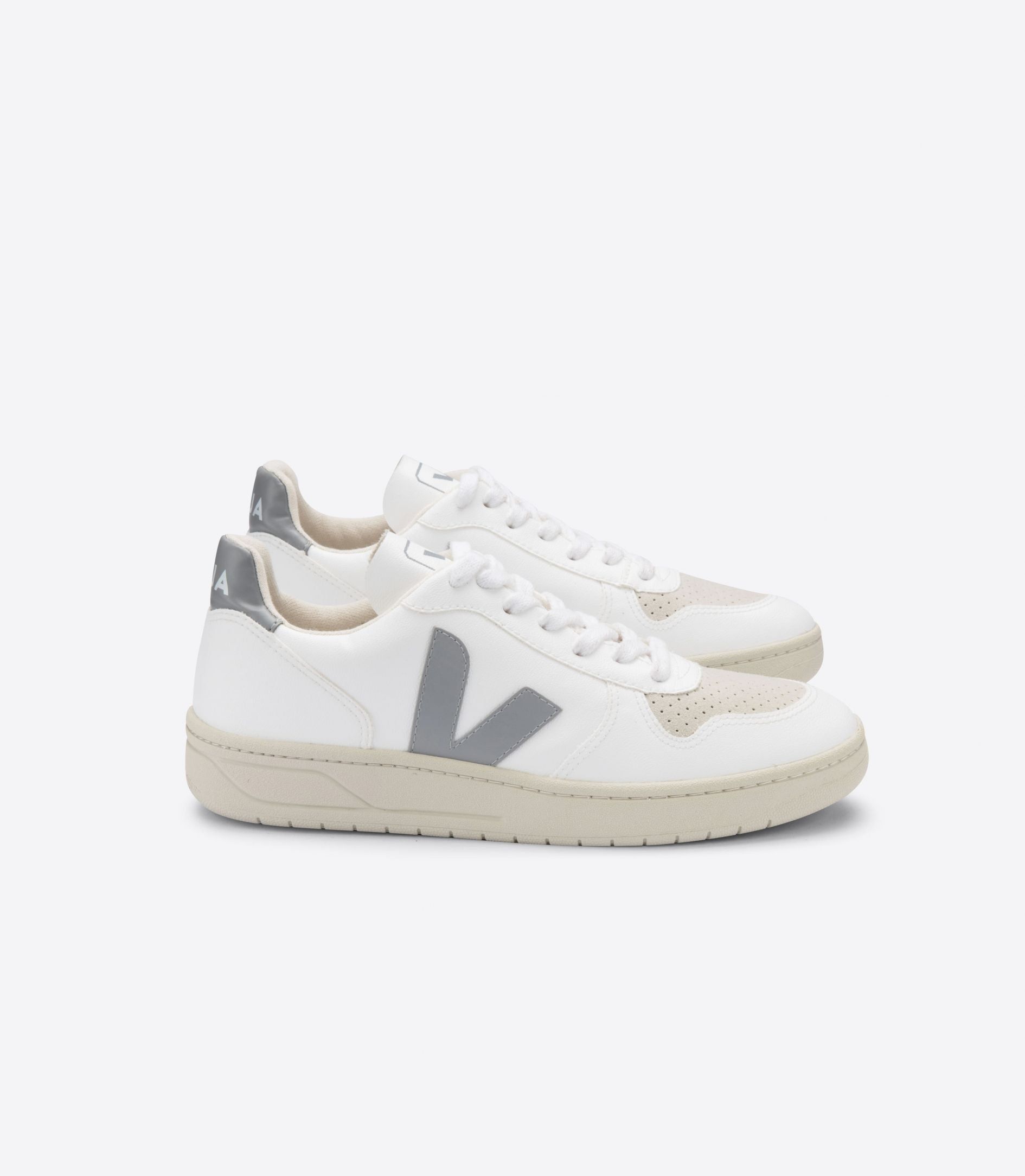 Baskets v-10 cwl white oxford-grey, Veja, photo 1