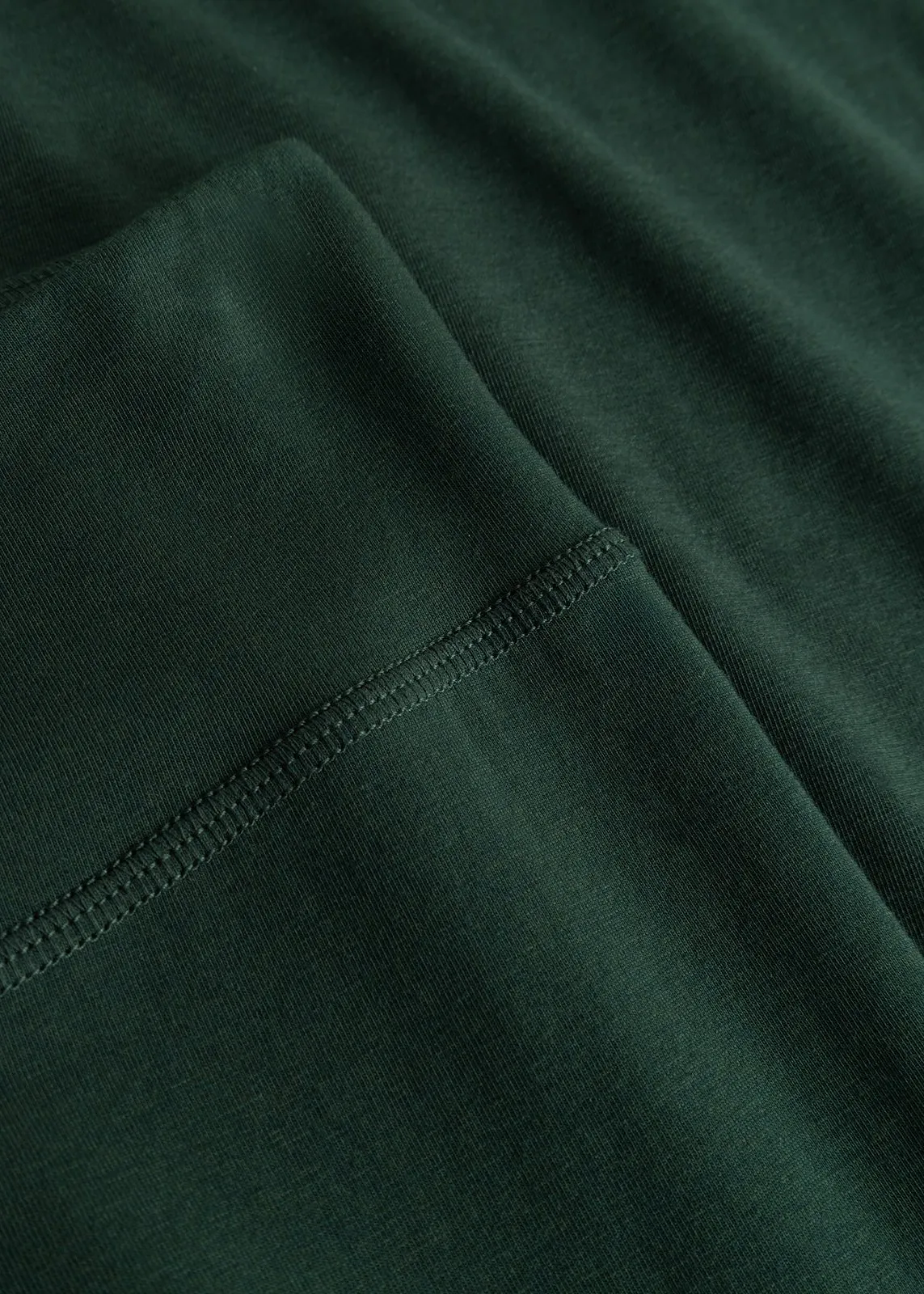 Legging en coton bio et tencel | vert "Tights sanna dark green", Dedicated, photo 4