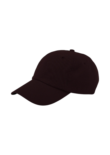 Casquette en coton bio | bordeaux "organic cotton cap oxblood red"