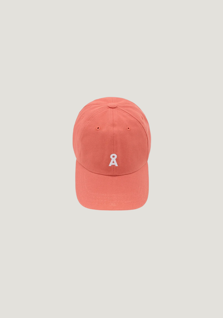 Casquette en coton bio | rouge "yenaas bold cap - tabasco red" - Armedangels
