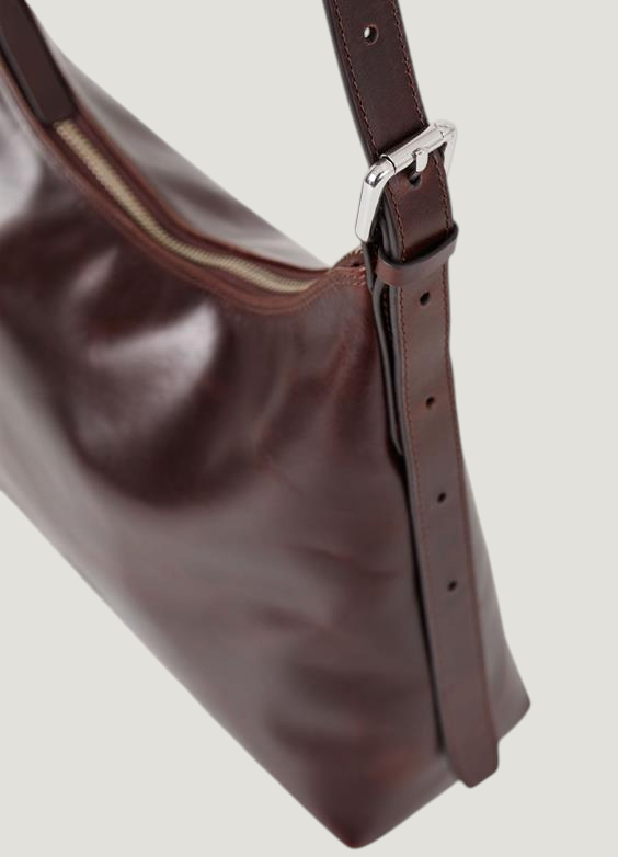 Sac à main en cuir certifié | marron "bari", Vagabond, photo 5