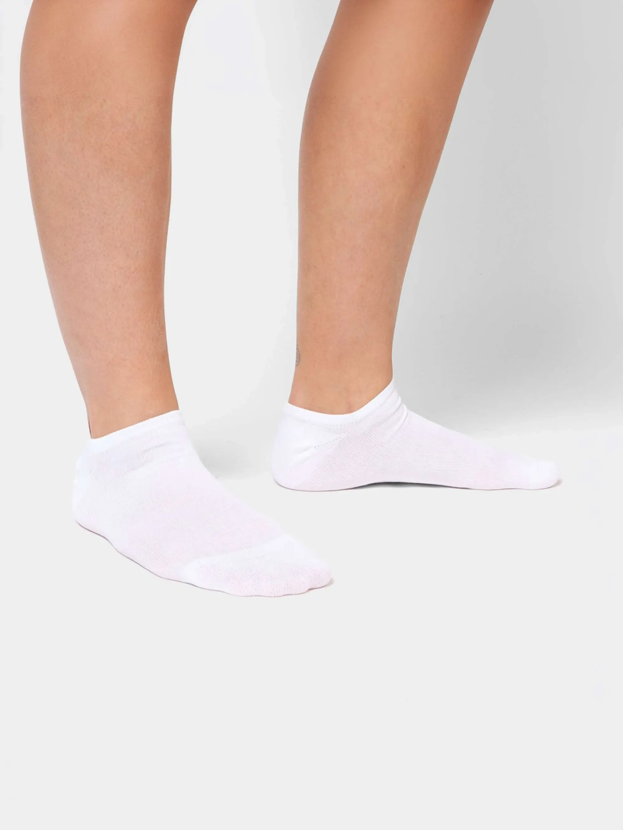Chaussettes courtes en coton bio | blanc "short snow white", Dilly socks, photo 2