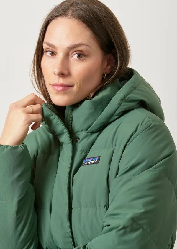 Doudoune en matières recyclées | vert "Sisar down hoody jkt - cngr", Patagonia