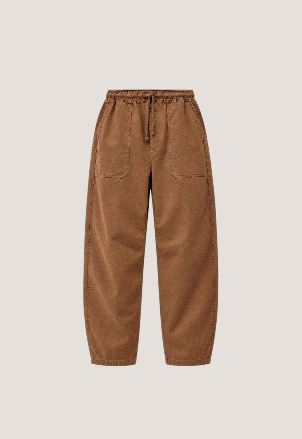 Weite Hose aus Bio-Baumwolle | Braun "Fatigue brown pant", NWHR, Foto 6