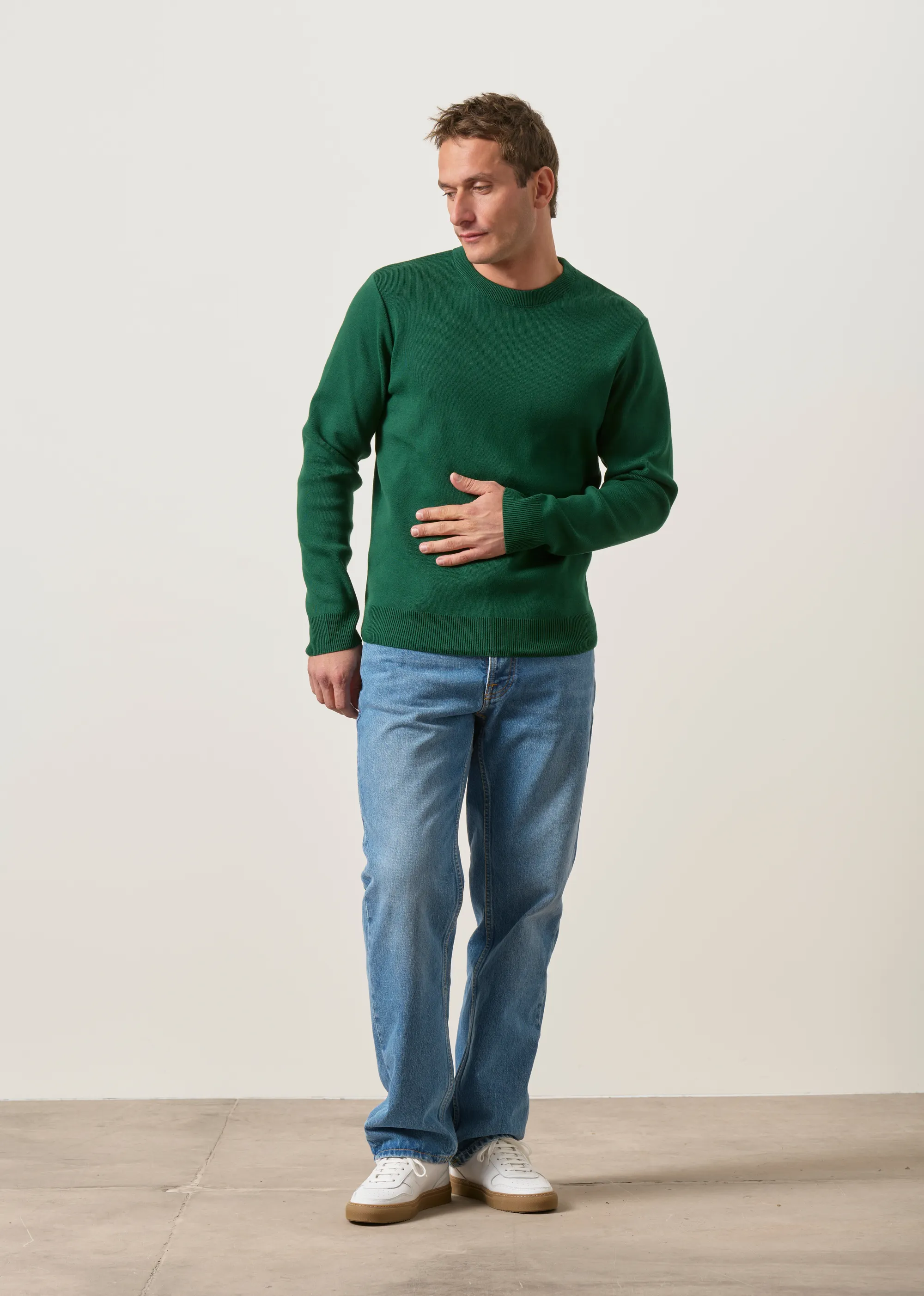 Jean droit large en coton bio | bleu délavé "rad rufus indigo blues", Nudie Jeans, photo 5