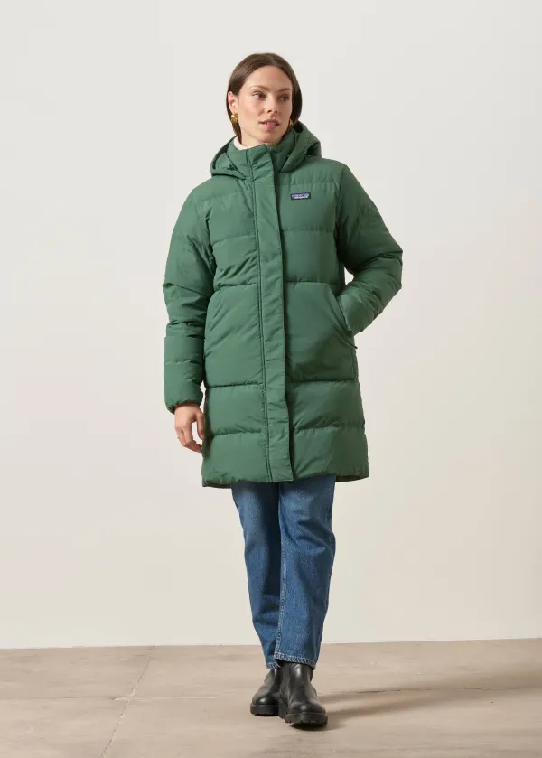 Parka à capuche en matières recyclées | vert "Sisar down parka - cngr", Patagonia