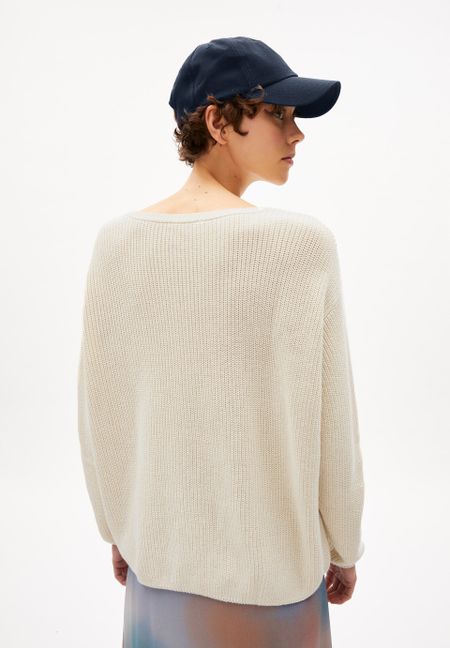 Pull en maille de coton bio non teint - nuriellaa undyed, Armedangels, photo 2