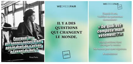 Il y a des questions qui changent le monde. La Fashion Revolution 2021 par WeDressFair.