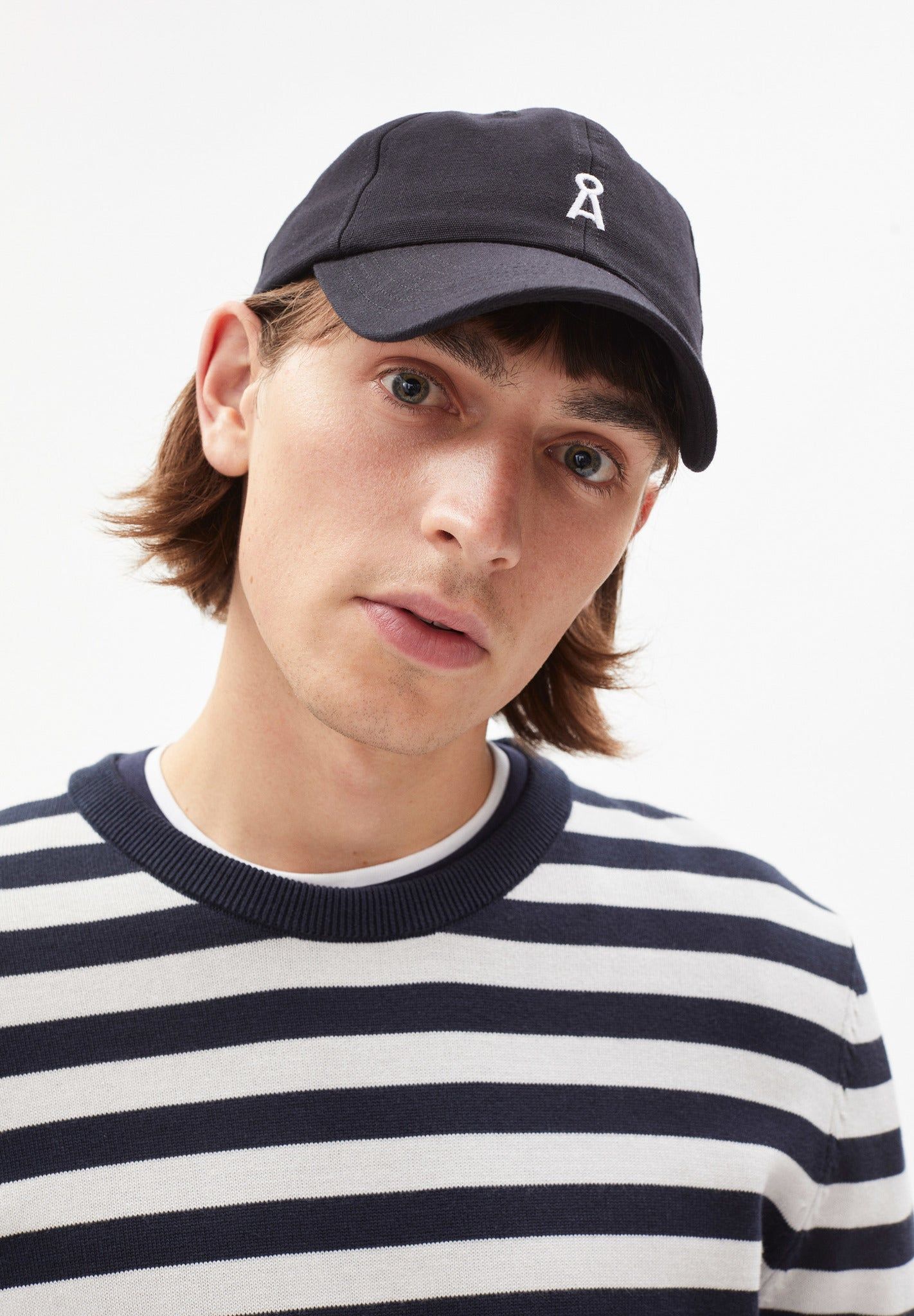 Casquette noire en coton bio - yaanis black, Armedangels, photo 2