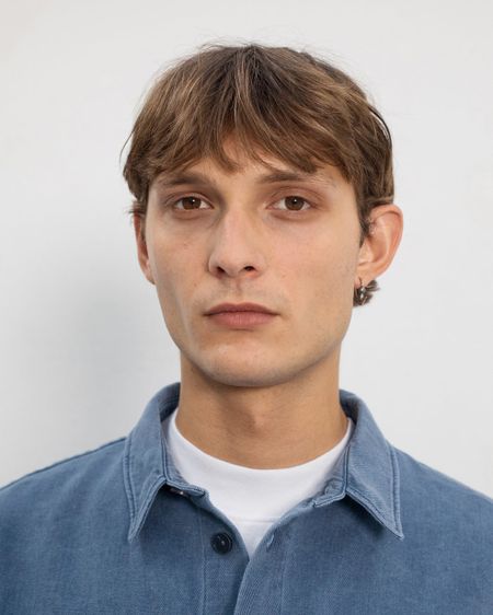 Chemise denim en coton bio | bleu | "Leisure shirt recycled cotton - washed denim" - Rotholz