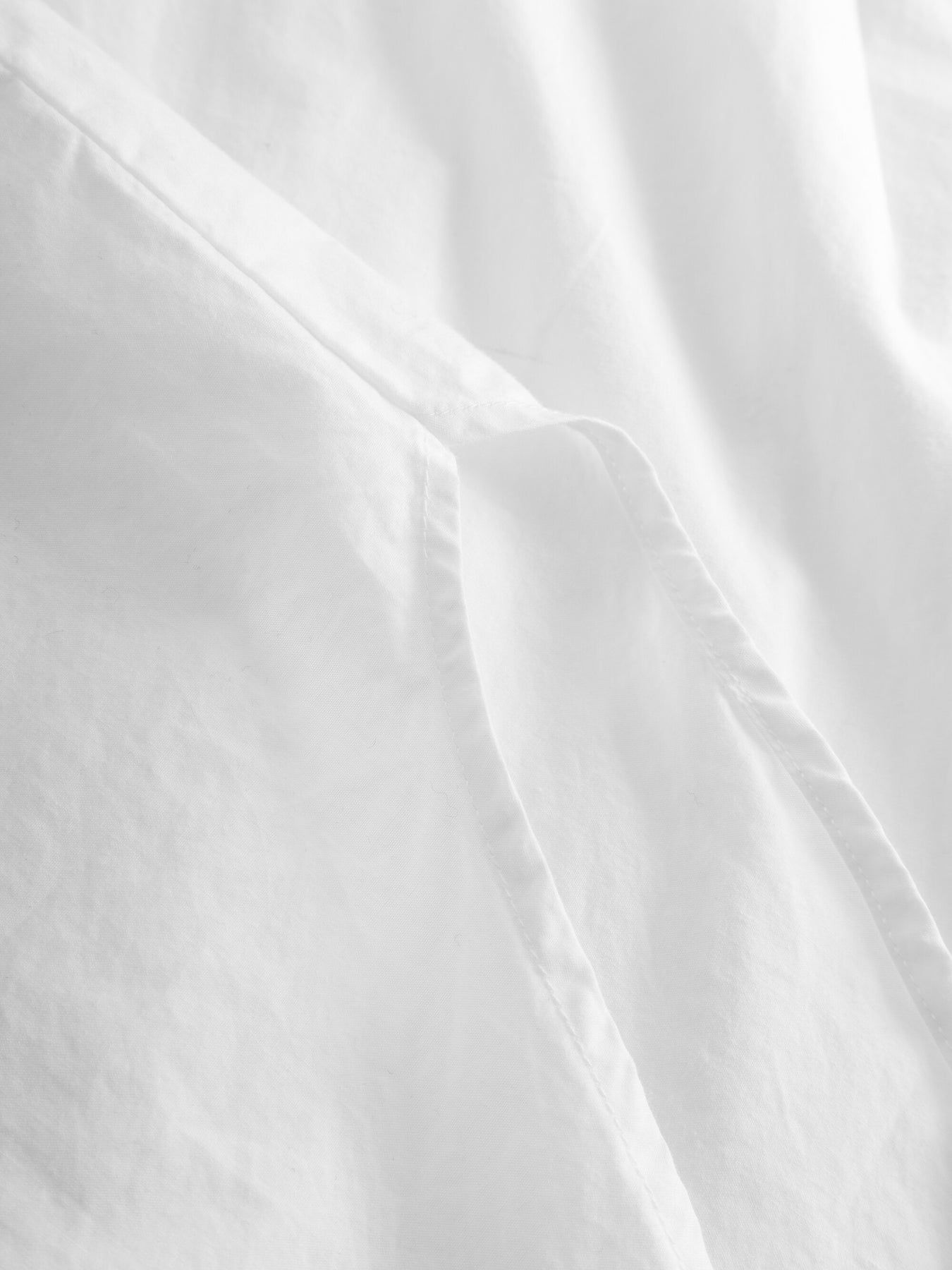 Chemise popeline en coton bio | blanc "poplin shirt bright white", Knowledge Cotton Apparel, photo 5