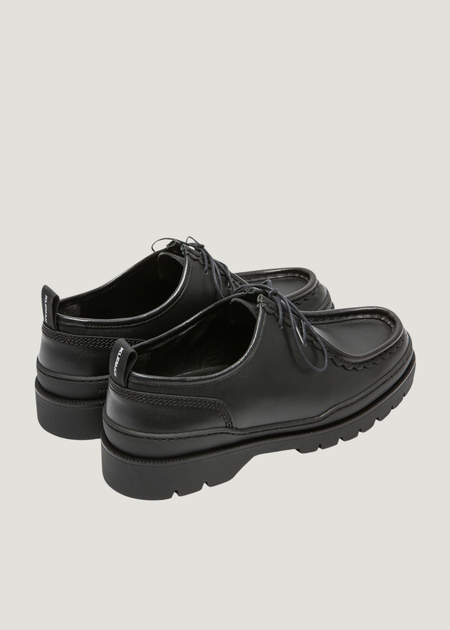 Derbies made in france en cuir certifié | noir "major noir", Kleman, photo 3