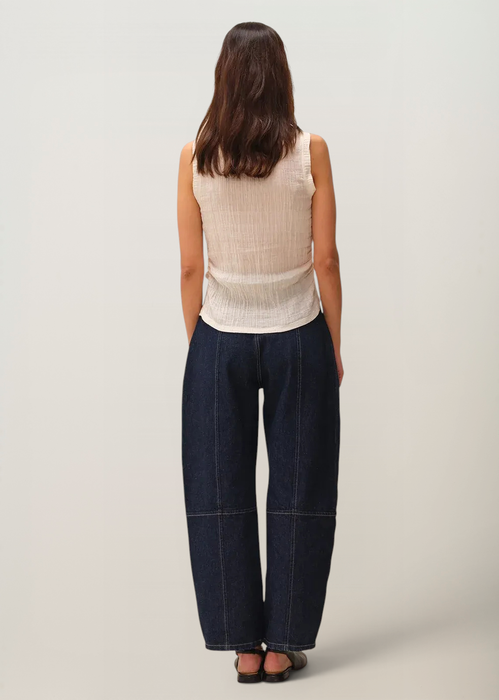 Jean ballon en coton biologique | brut "josef", Nitah, photo 3