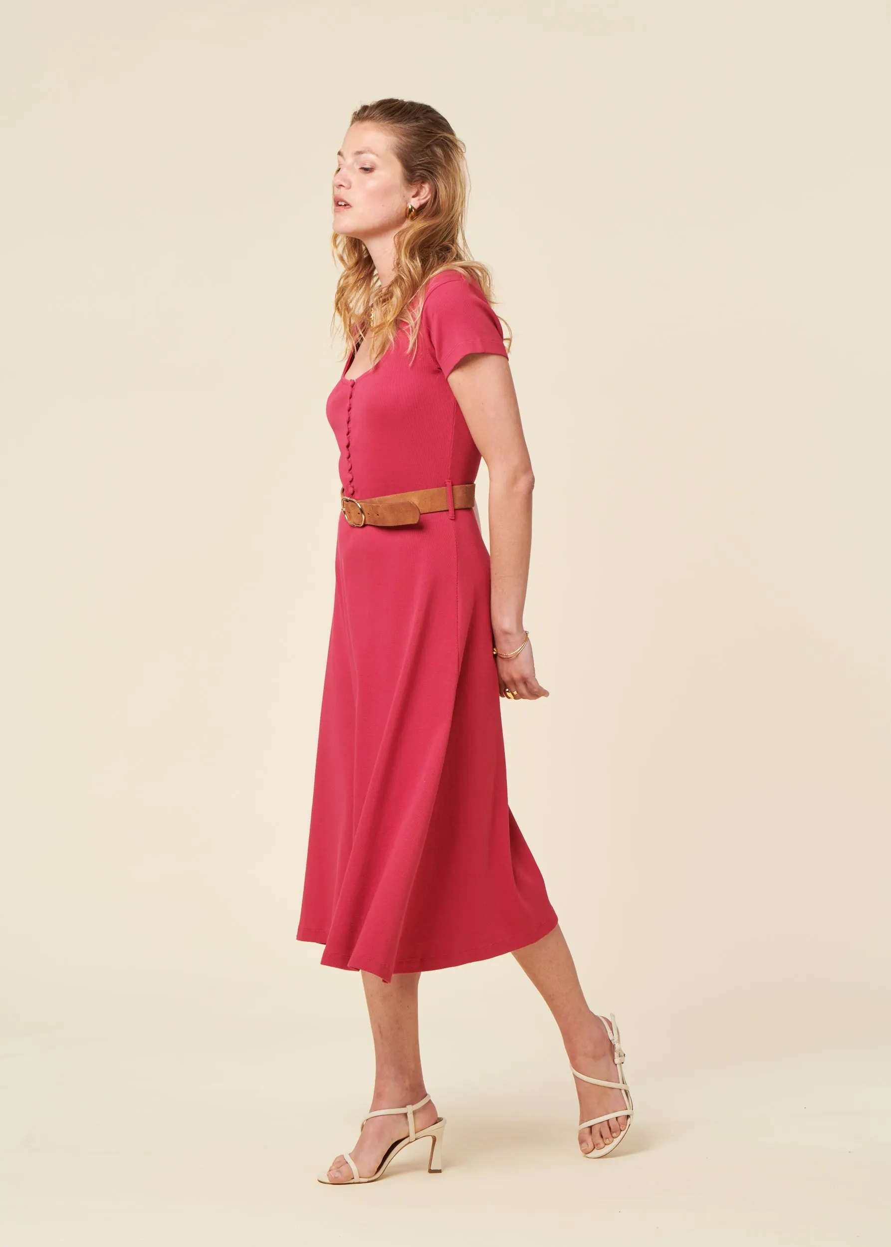 Robe jane fuchsia, Bonjour Demain, photo 4