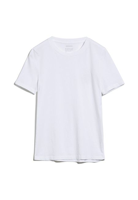 T-shirt uni blanc en coton - lidaa, Armedangels, photo 9