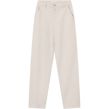 Ungefärbte Hose mit geradem Schnitt aus Bio-Baumwolle - calla tapered heavy canvas raw cotton, Knowledge Cotton Apparel, Foto 5