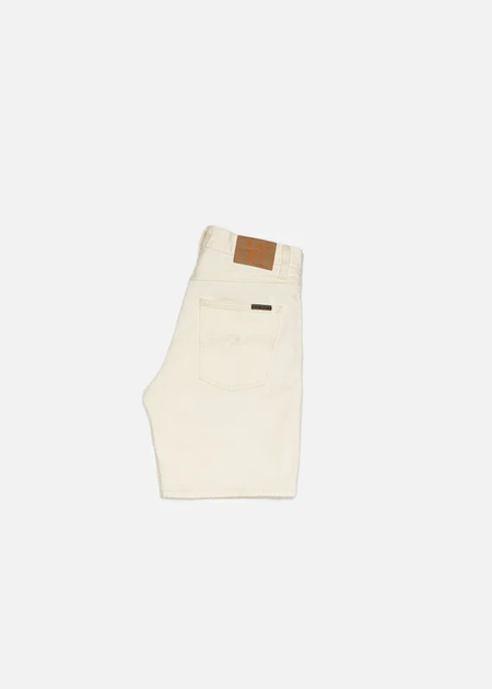 Jeansshorts aus Bio-Baumwolle | ecru "Seth shorts everivory", Nudie Jeans, Foto 2