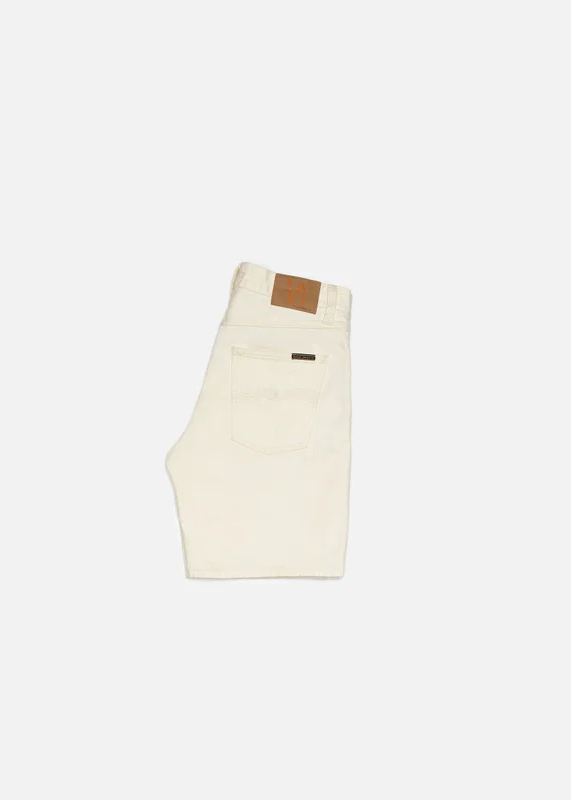 Jeansshorts aus Bio-Baumwolle | ecru "Seth shorts everivory", Nudie Jeans, Foto 2