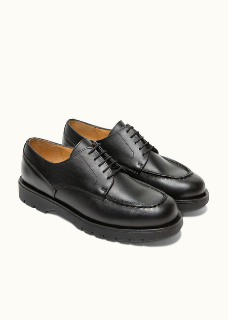 Derbies made in france en cuir certifié | noir "frodan noir" - Kleman