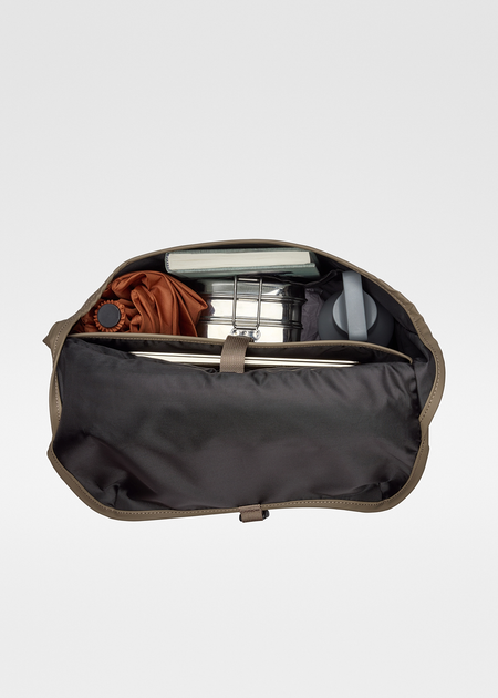 Rucksack 20l aus recyceltem Material | beige "Stream lid backpack 14" - clay", Sandqvist, Foto 5
