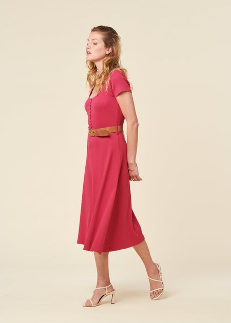 Robe jane fuchsia, Bonjour Demain, photo 4
