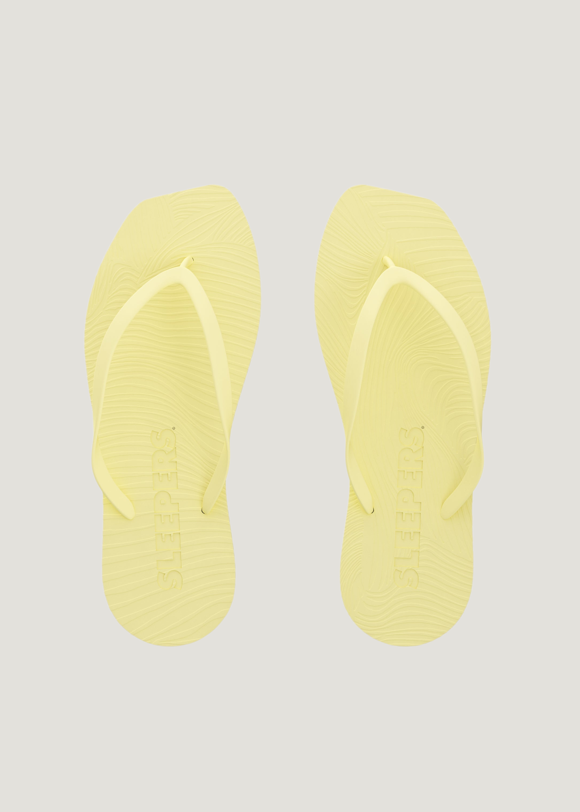 Zehentrenner aus Naturkautschuk | Gelb "tapered mellow yellow", Sleepers, Foto 1